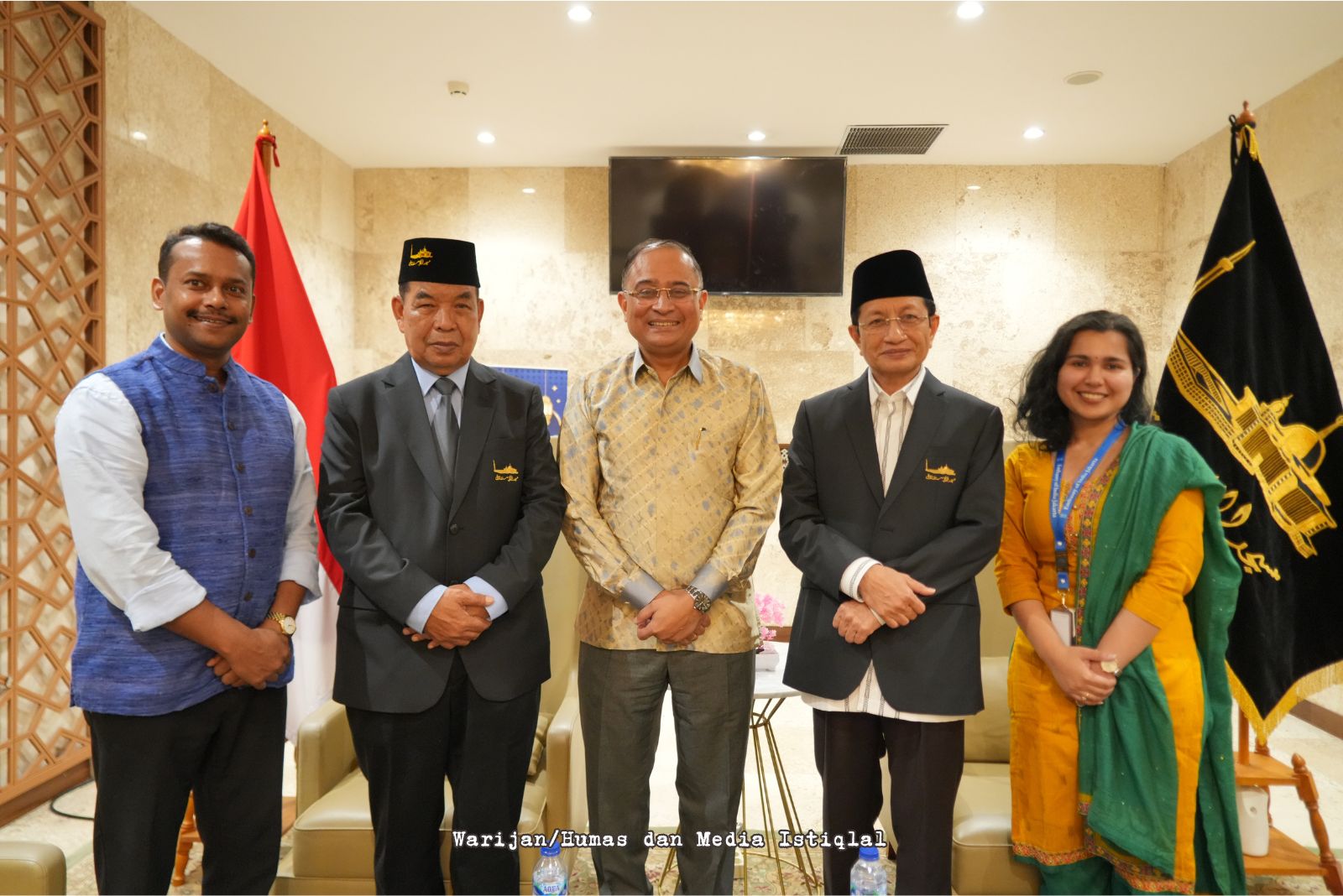 Prof Dr KH Nasaruddin Umar Terima Kunjungan Duta Besar India 