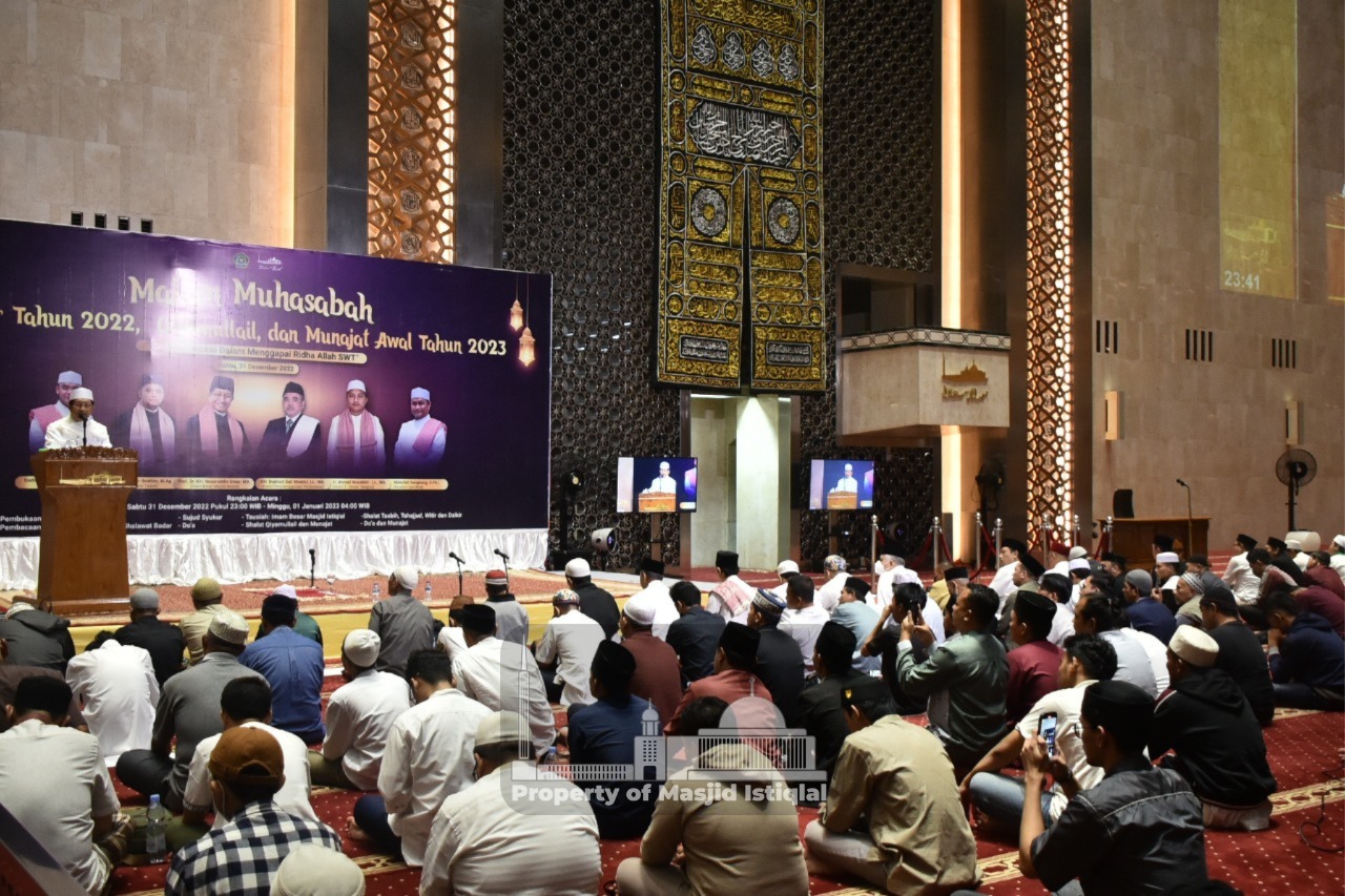 Pelaksanaan Kegiatan Muhasabah Tahun Baru 2023 di Masjid Istiqlal