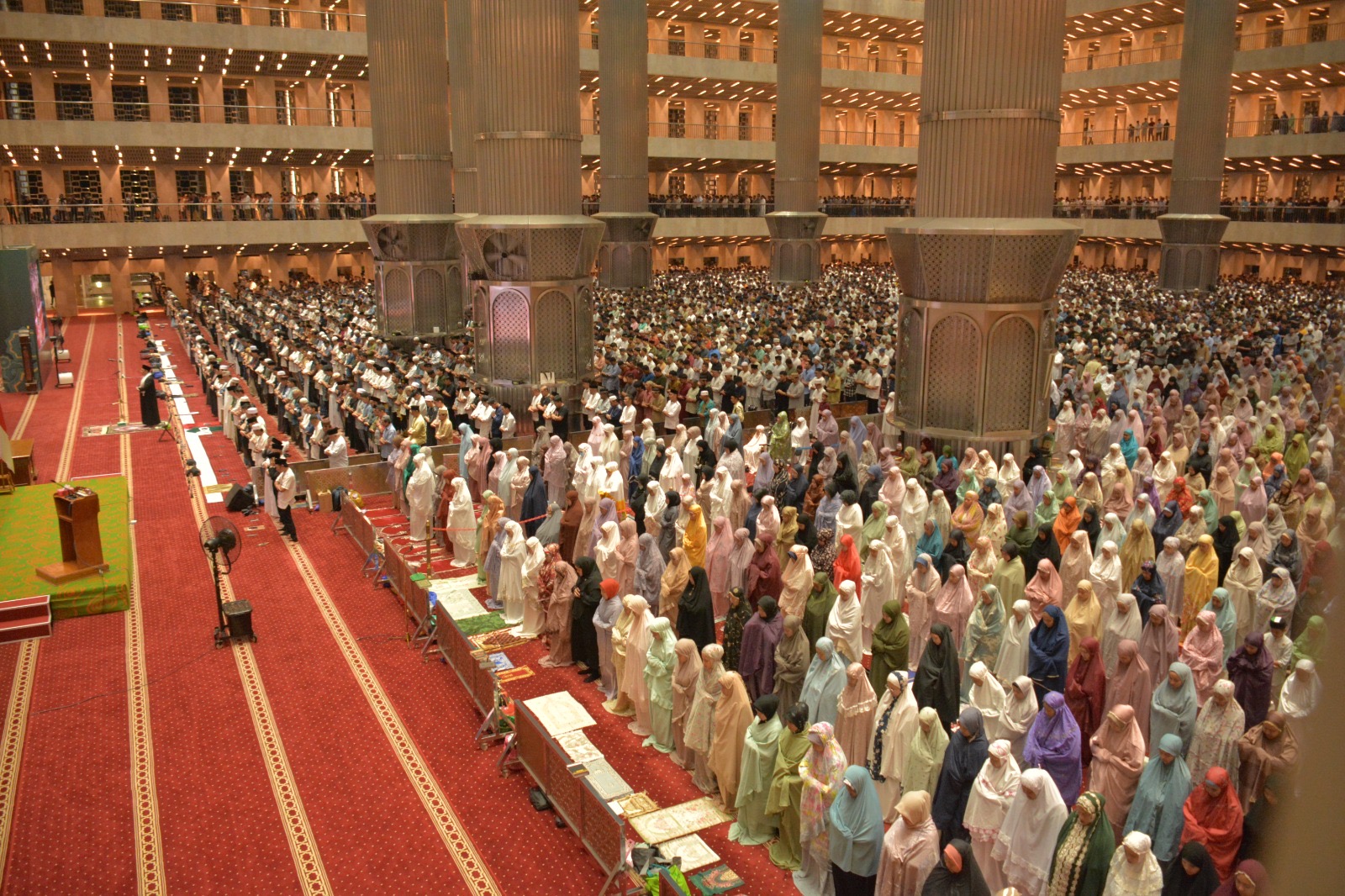 Pendaftaran Iktikaf Terpadu di Masjid Istiqlal telah dibuka