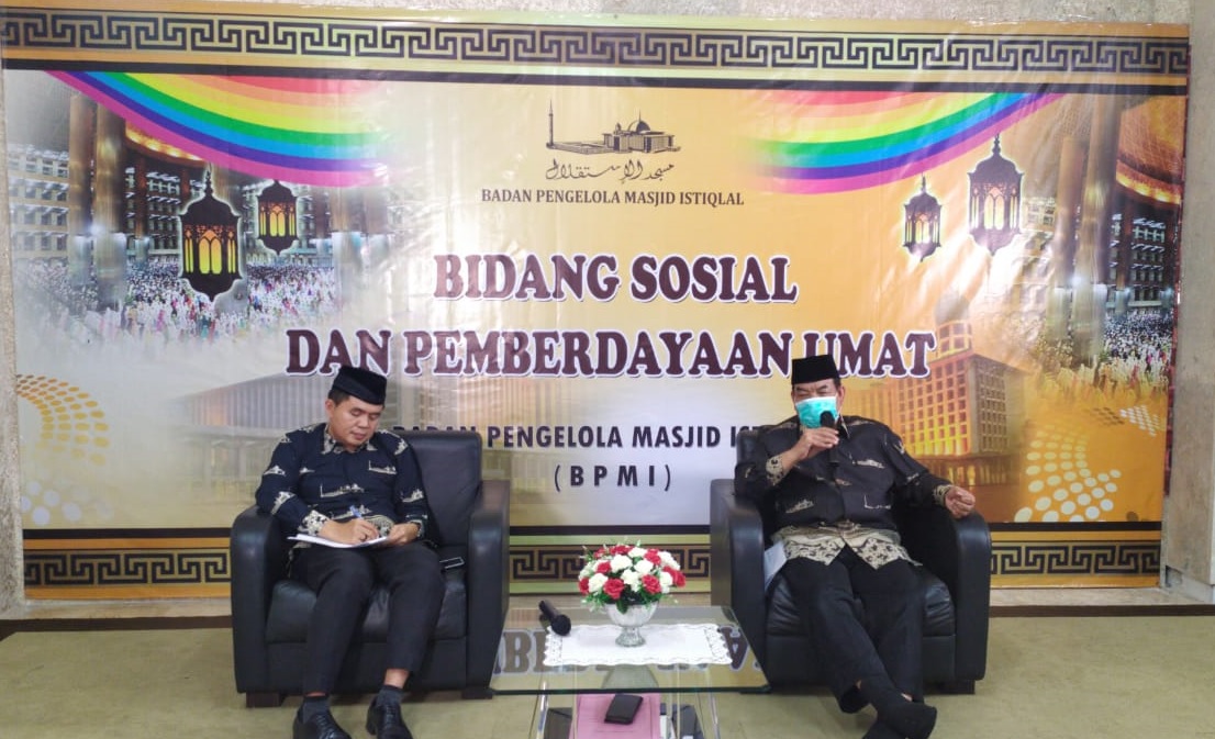 Webinar Wisata Religi Indonesia. Imam Besar Masjid Istiqlal 'ISTIQLAL BARU siapkan semarak ramadhan go internasional'
