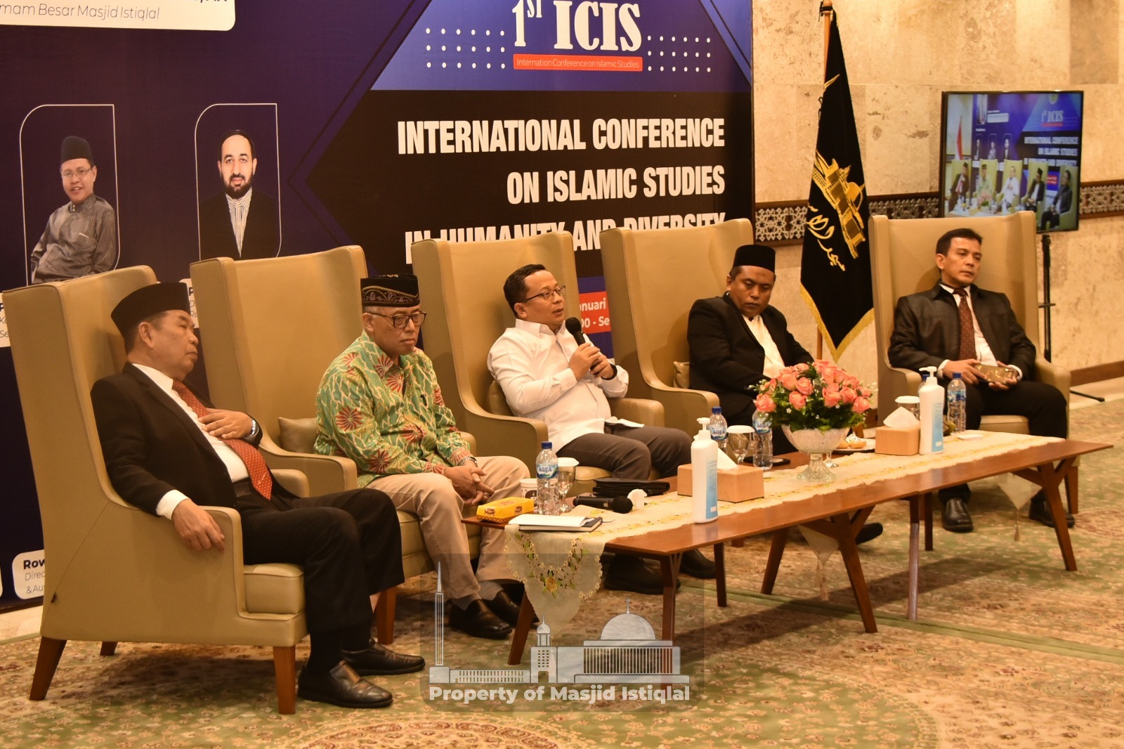 Pemateri International Conference on Islamic Studies di Istiqlal