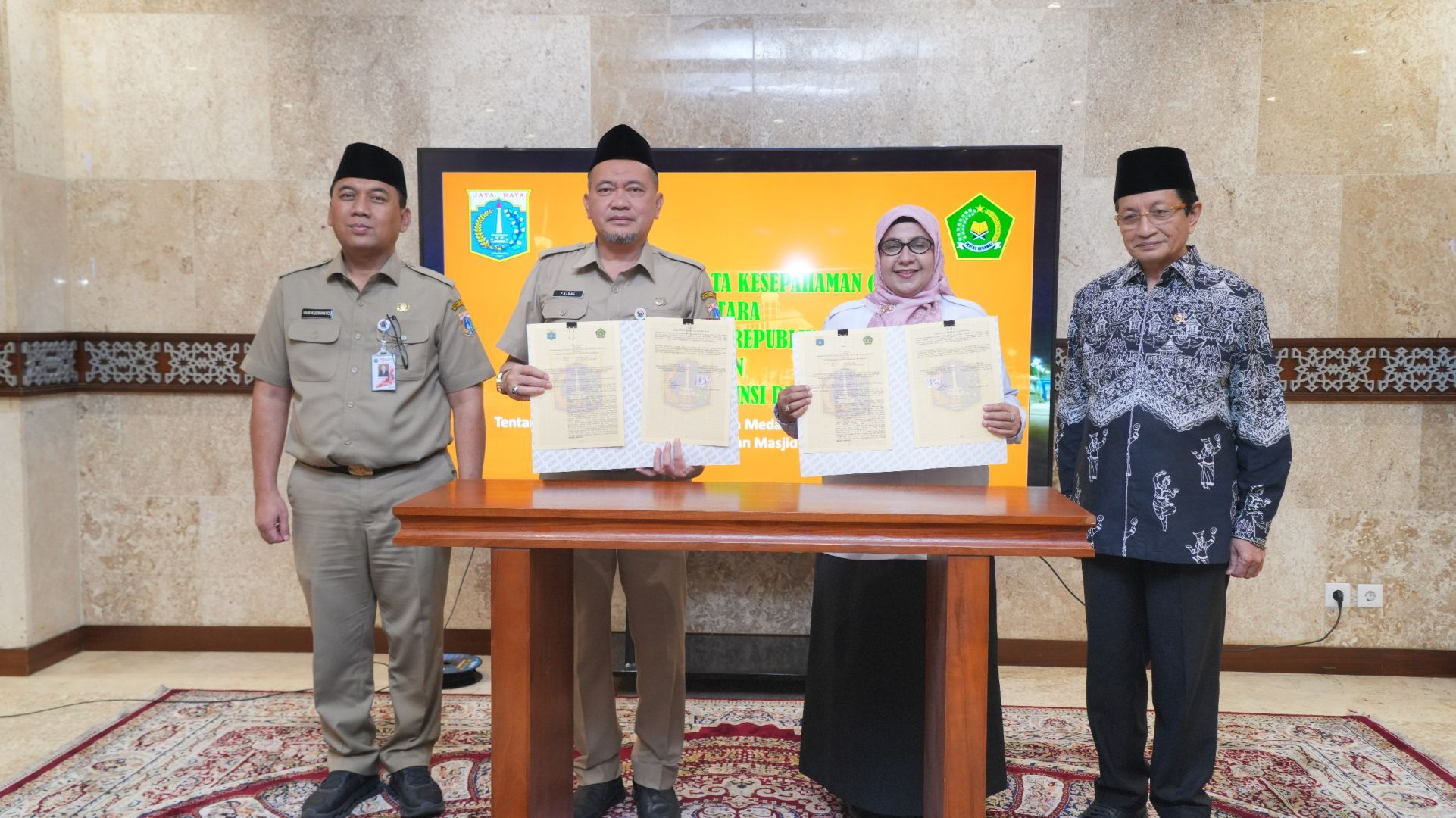 MoU Kemenag–Pemprov DKI Jadi Langkah Strategis Penataan Kawasan Istiqlal